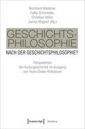 Geschichtsphilosophie nach der Geschichtsphilosophie?