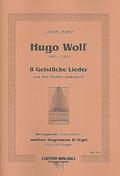 8 geistliche Lieder aus dem Mörike-Liederbuchfür mittlere Singstimme und Orgel