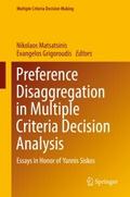 Preference Disaggregation in Multiple Criteria Dec