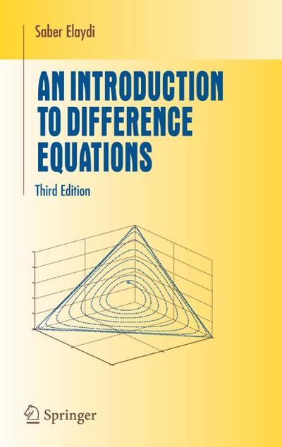 An Introduction to Difference Equations