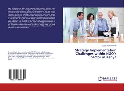 Strategy Implementation Challenges within NGO’s Sector in Kenya