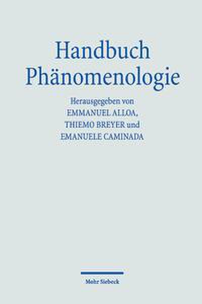 Handbuch Phänomenologie