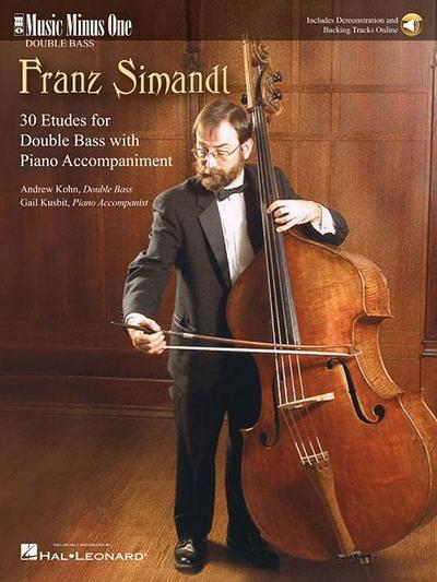 Simandl, F: Simandl - 30 Etudes for Double Bass - Book/Onlin