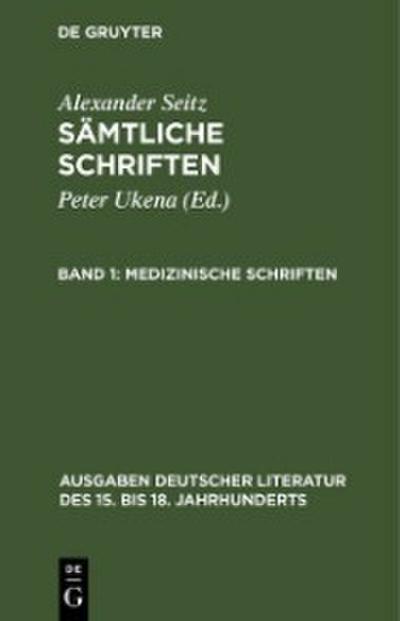 Medizinische Schriften