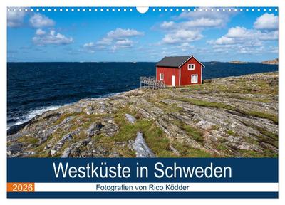 Westküste in Schweden (Wandkalender 2026 DIN A3 quer), CALVENDO Monatskalender
