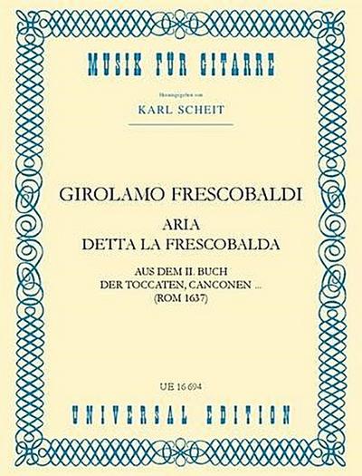 Aria detta la Frescobalda