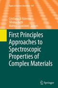First Principles Approaches to Spectroscopic Prope
