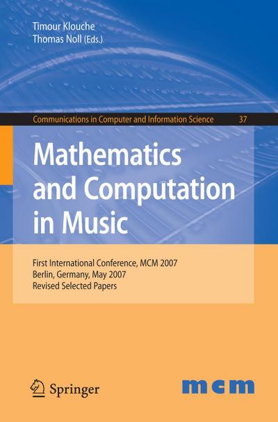Mathematics and Computation in Music