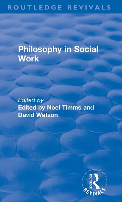 Philosophy in Social Work