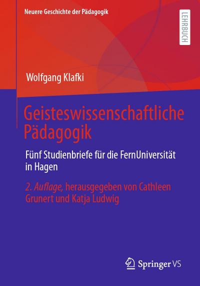 Geisteswissenschaftliche Pädagogik