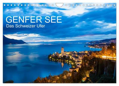 Dieterich, W: GENFER SEE Das Schweizer Ufer (Wandkalender 20