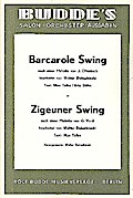 Barcarole Swing nach Offenbach  undZigeuner Swing nach Verdi: