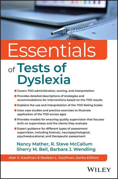Essentials of the Tests of Dyslexia ?