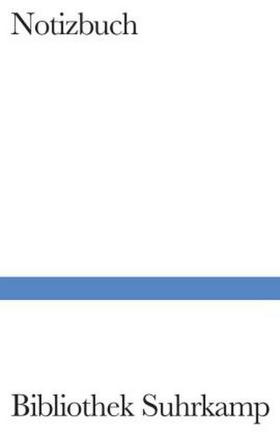 Notizbuch Bibliothek Suhrkamp