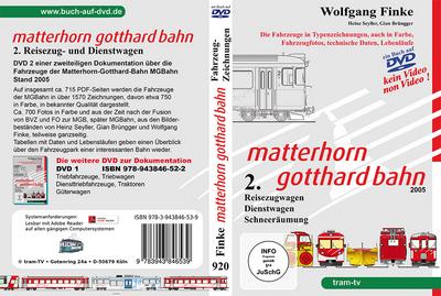 Die Fahrzeuge der Matterhorn Gotthard Bahn Teil 2