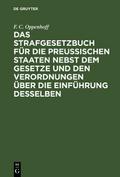 Das Strafgesetzbuch für die Preußischen Staaten ne