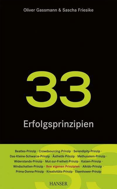 33 Erfolgsprinzipien der Innovation