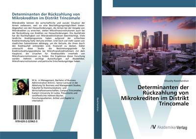 Determinanten der Rückzahlung von Mikrokrediten im Distrikt Trincomale