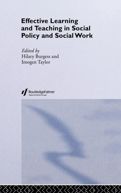 Effective Learning and Teaching in Social Policy and Social Work