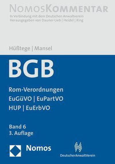 Bürgerliches Gesetzbuch/BGB 6