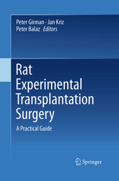 Rat Experimental Transplantation Surgery