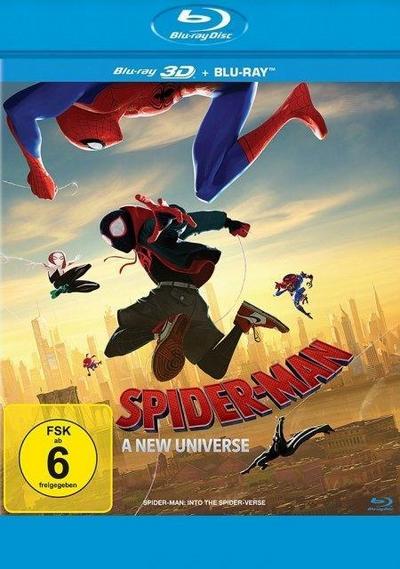 Spider-Man: A new Universe 3D, 2 Blu-rays