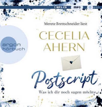 Postscript - Was ich dir noch sagen möchte, 1 Audio-CD, 1 MP3