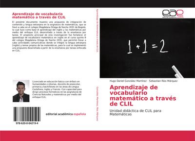 Aprendizaje de vocabulario matemático a través de CLIL