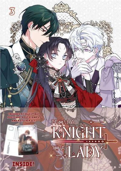 From a Knight to a Lady Volume 3: Limited Edition with Postcard and Sticker Set