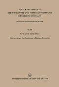 Untersuchungen über Reaktionen in flüssigem Ammoniak