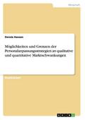 Möglichkeiten und Grenzen der Personalanpassungsst