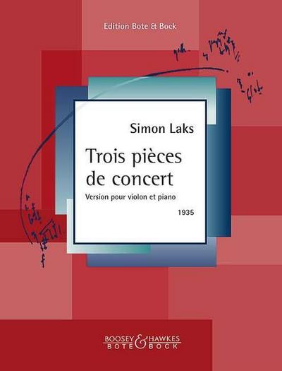 Trois piecés de concert