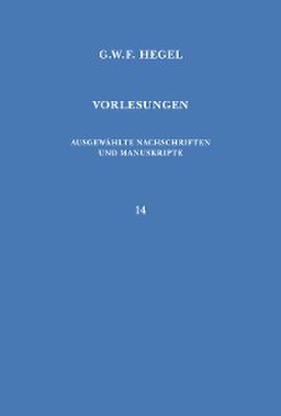 Vorlesungen über die Philosophie des Rechts
