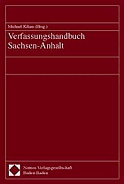 Verfassungshandbuch Sachsen-Anhalt