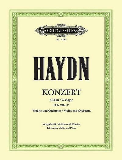 Violin Concerto in G Hob. VIIa:4