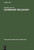 Lehrbare Religion?