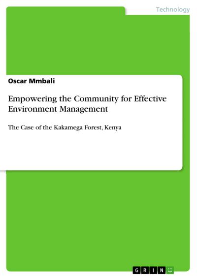 Empowering the Community for Effective Environment Management