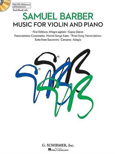 Music for Violin and Piano: With Online Audio of Performances and Accompaniments - Samuel Barber