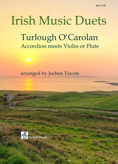 Irish Music Duets: O’ Carolan: Accordion Meets Violin or Flute (Querflöte Noten: Musik für Flöte)