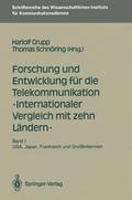 Forschung und Entwicklung für die Telekommunikation Internationaler Vergleich mit zehn Ländern