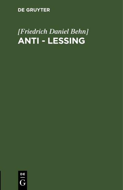 Anti - Leßing