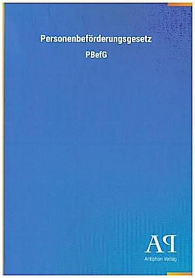 Personenbeförderungsgesetz