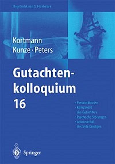 Gutachtenkolloquium 16