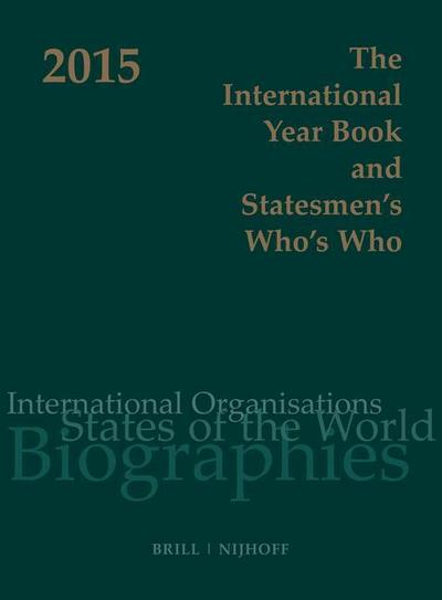 The International Year Book and Statesmen’s Who’s Who 2015