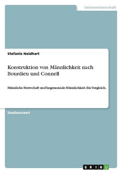 Konstruktion von Männlichkeit