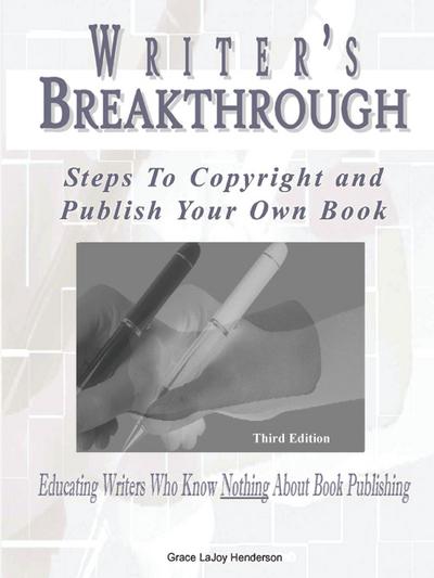 Writer’s Breakthrough