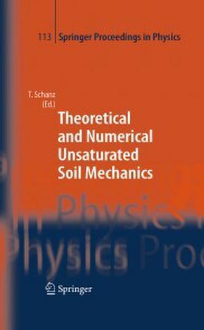 Theoretical and Numerical Unsaturated Soil Mechanics