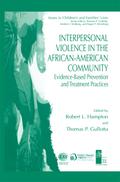 Interpersonal Violence in the African-American Com