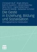 Die Geste in Erziehung, Bildung und Sozialisation