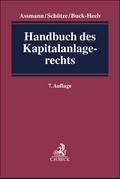Handbuch des Kapitalanlagerechts